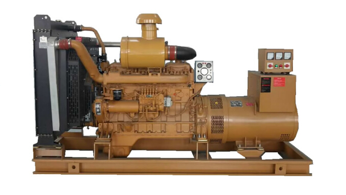 崇州上柴250kw大型柴油二手发电机组